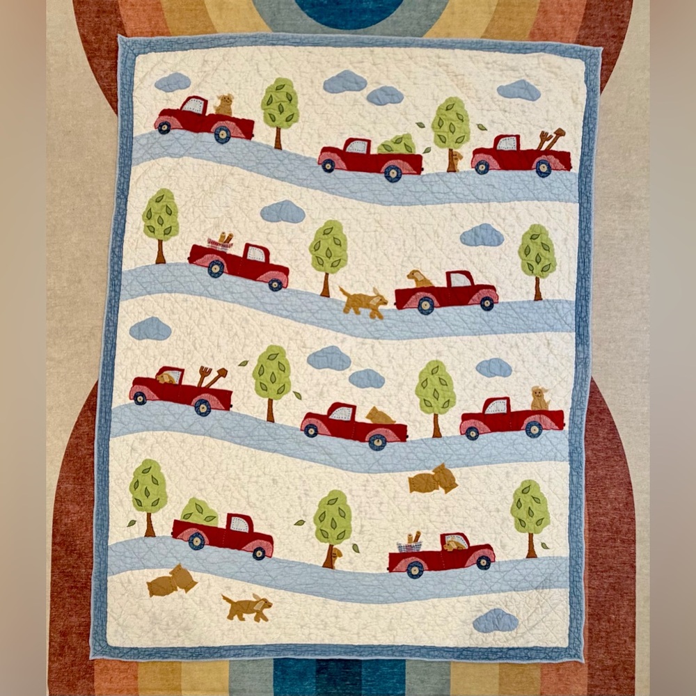 Pottery Barn Kids Twin Size Quilt & Sham - Picture 2 of 7
